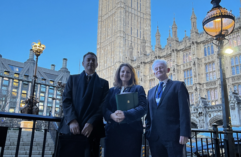 All three, pictured in front of Big Ben.